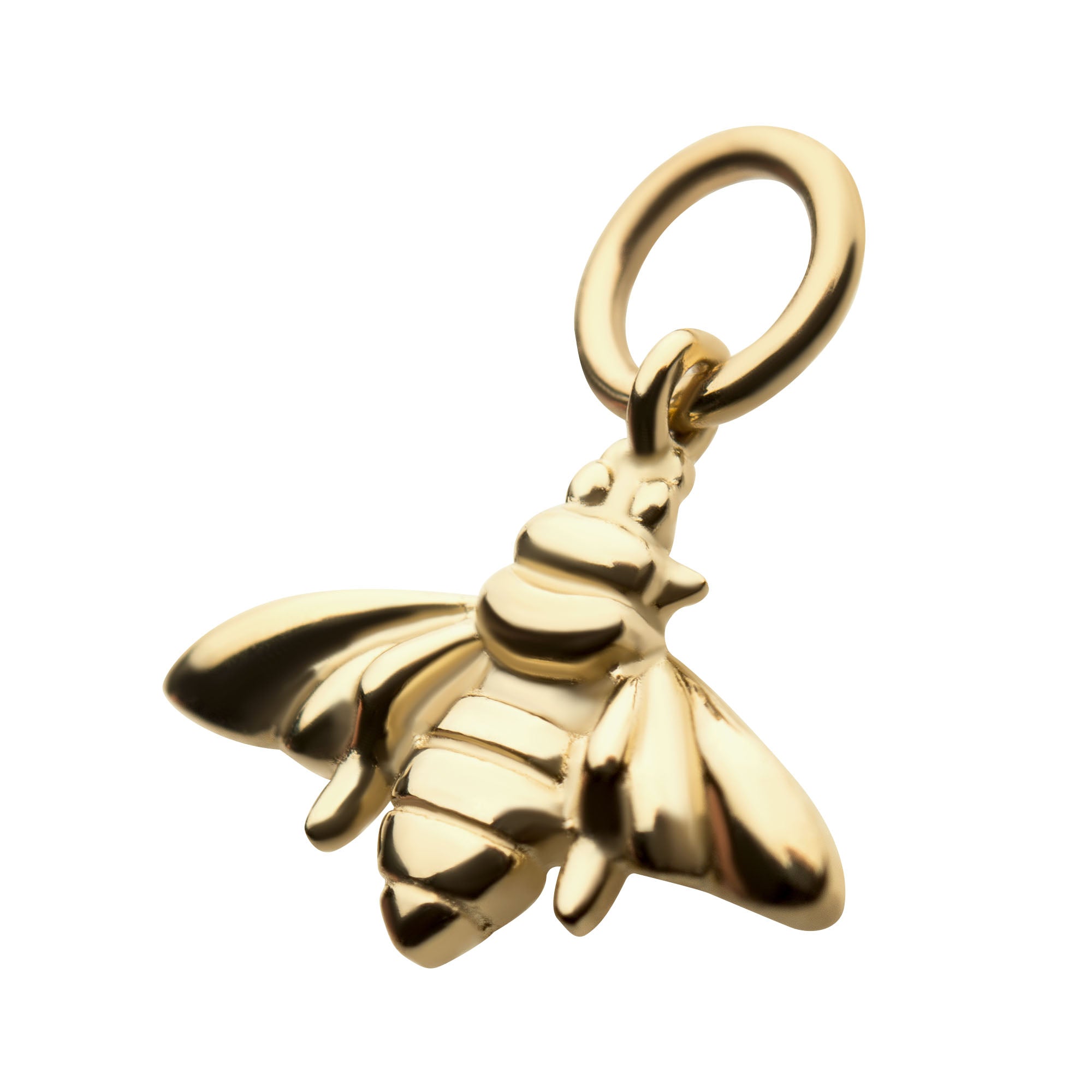 14Kt Yellow Gold Bee Dangle Charm