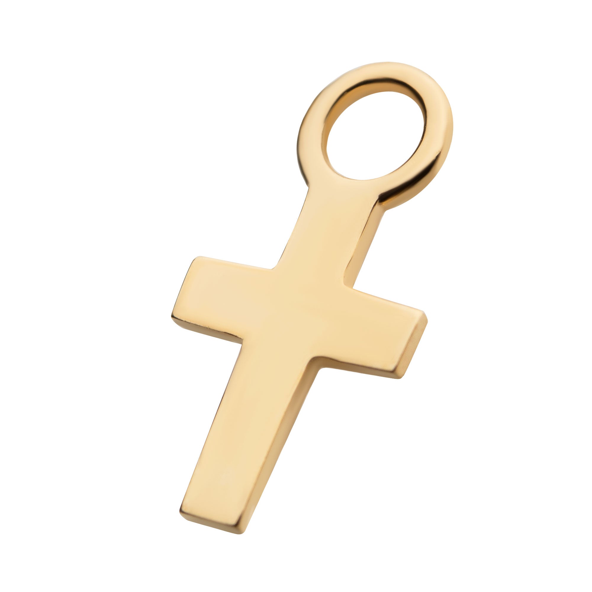14Kt Yellow Gold Cross Charm