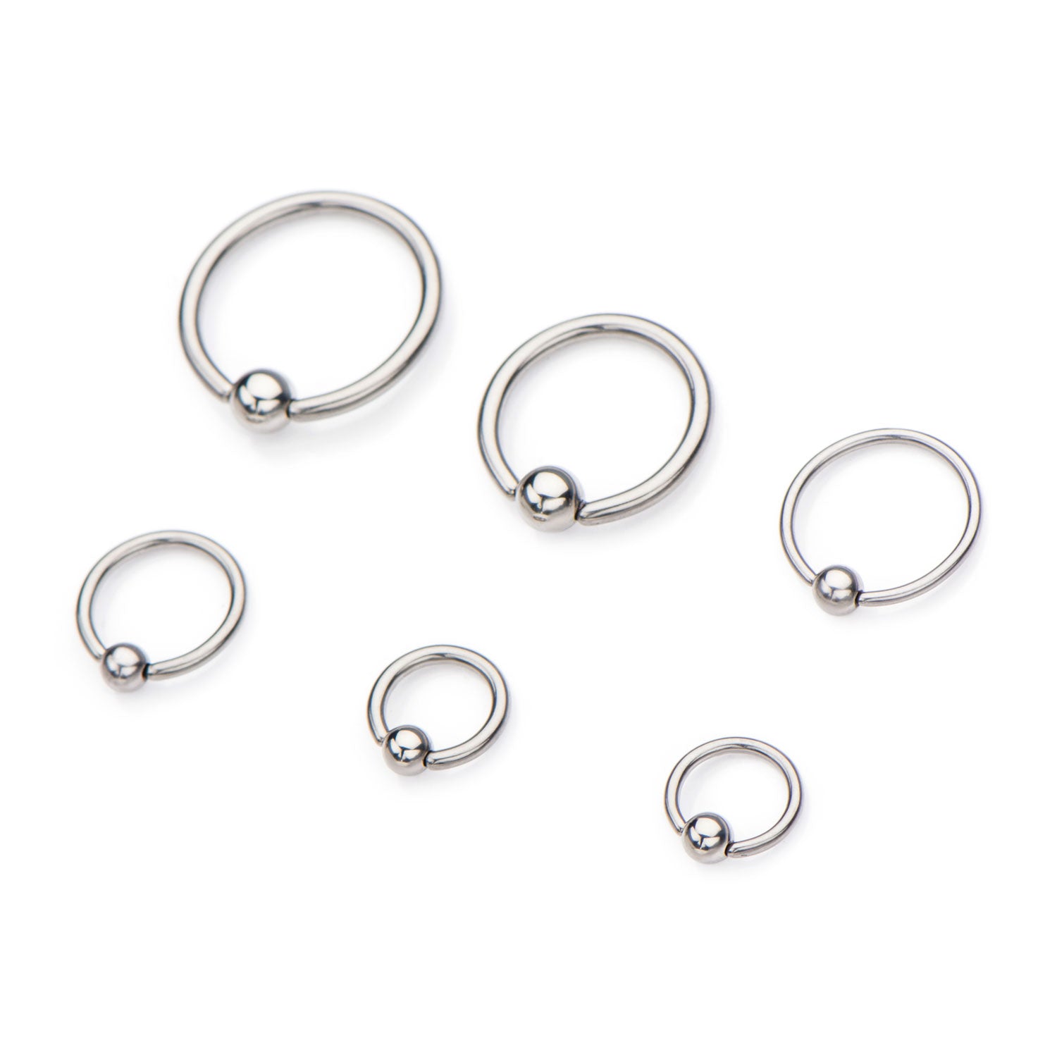 Niobium Titanium Captive Bead Ring