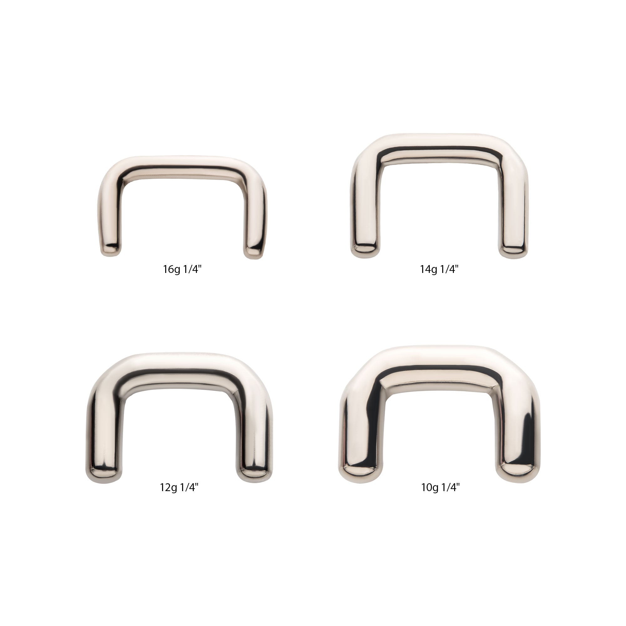 Titanium Mini Staple Septum Retainer