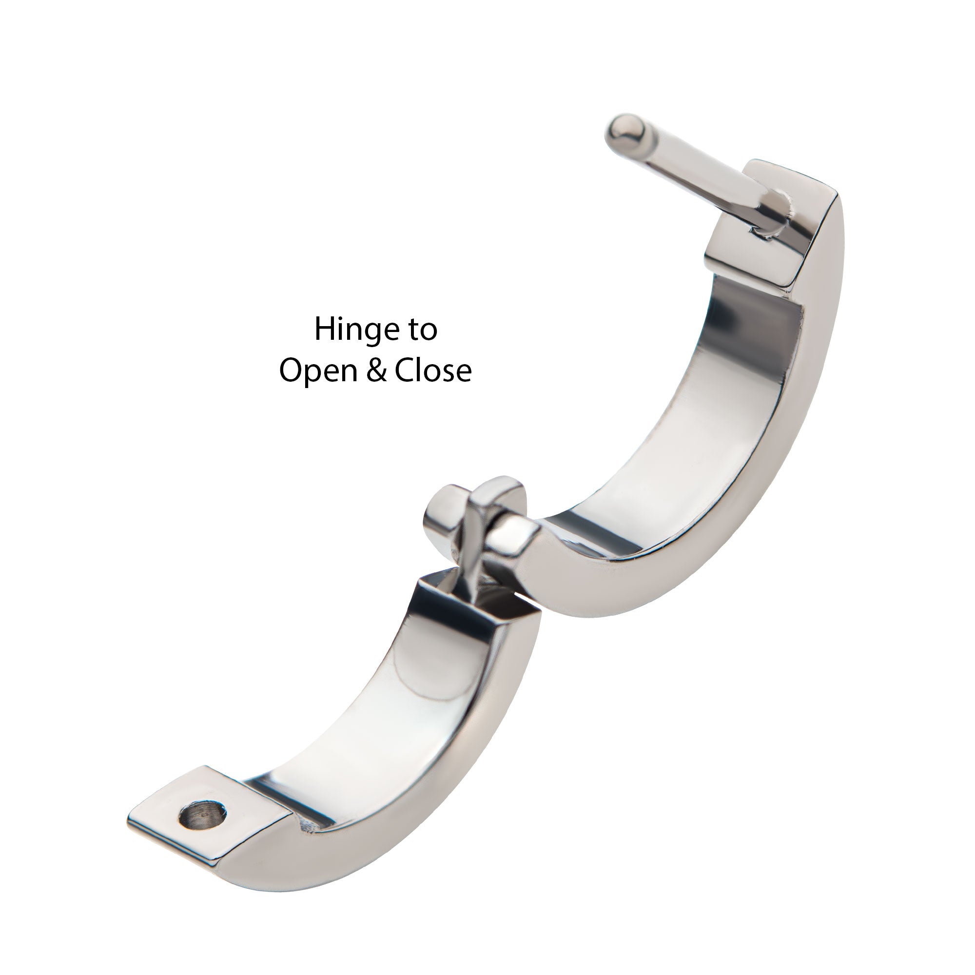 Titanium 3mm Thick Hinged Segment Clicker