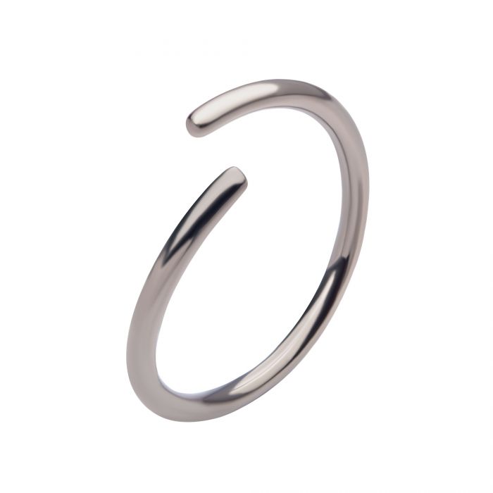 Titanium Seamless Split Ring