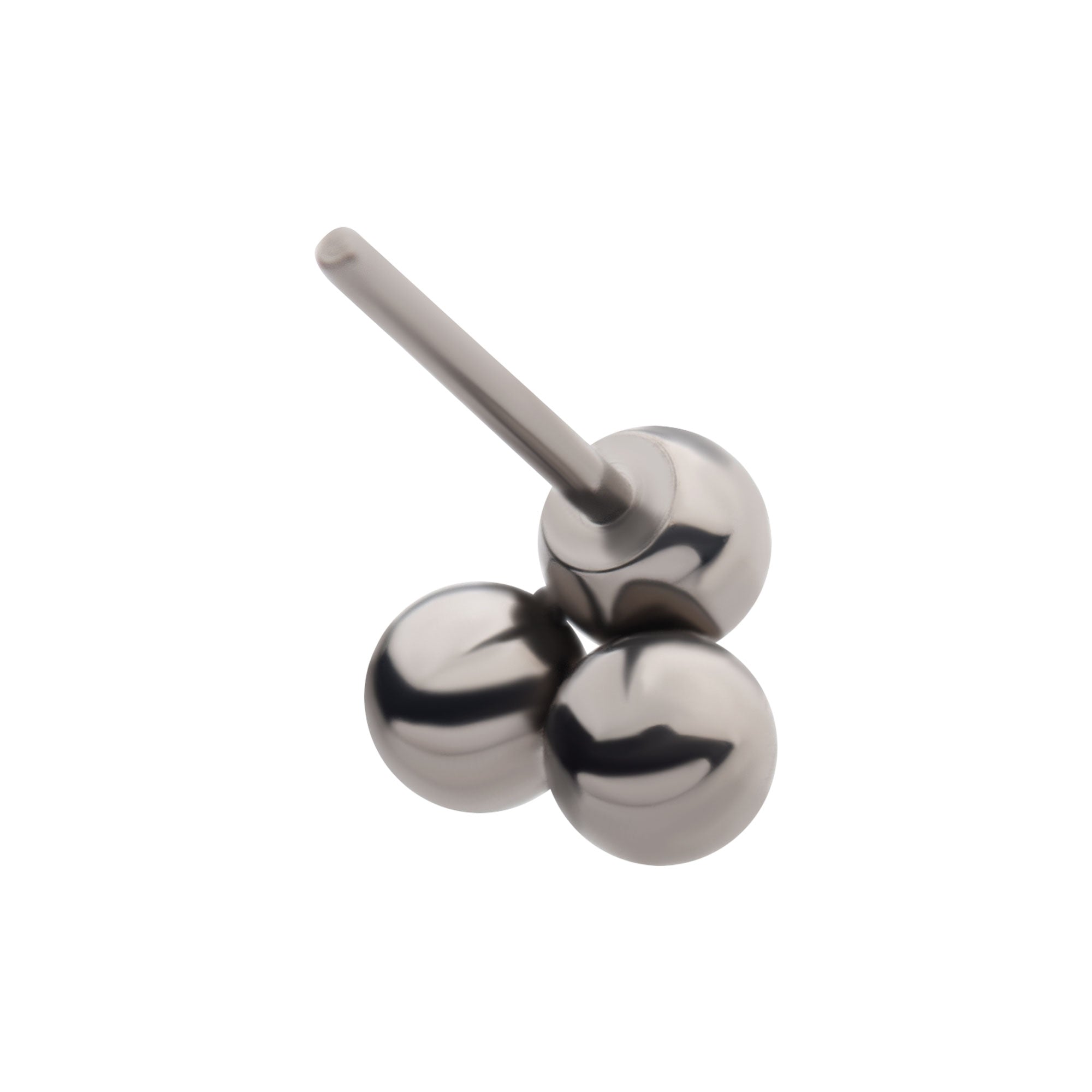 Titanium Threadless Trinity Ball Top