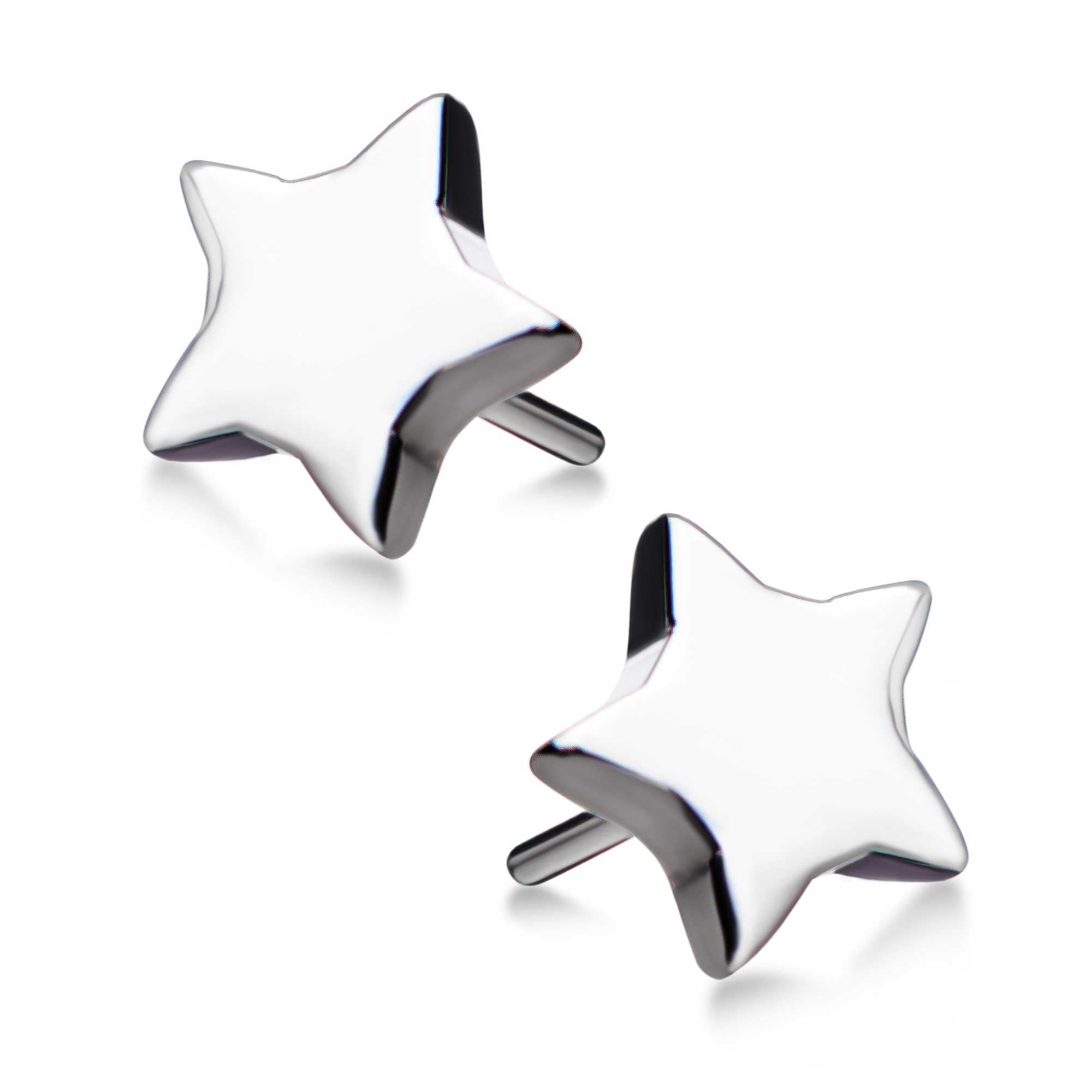 Titanium Threadless Star Top