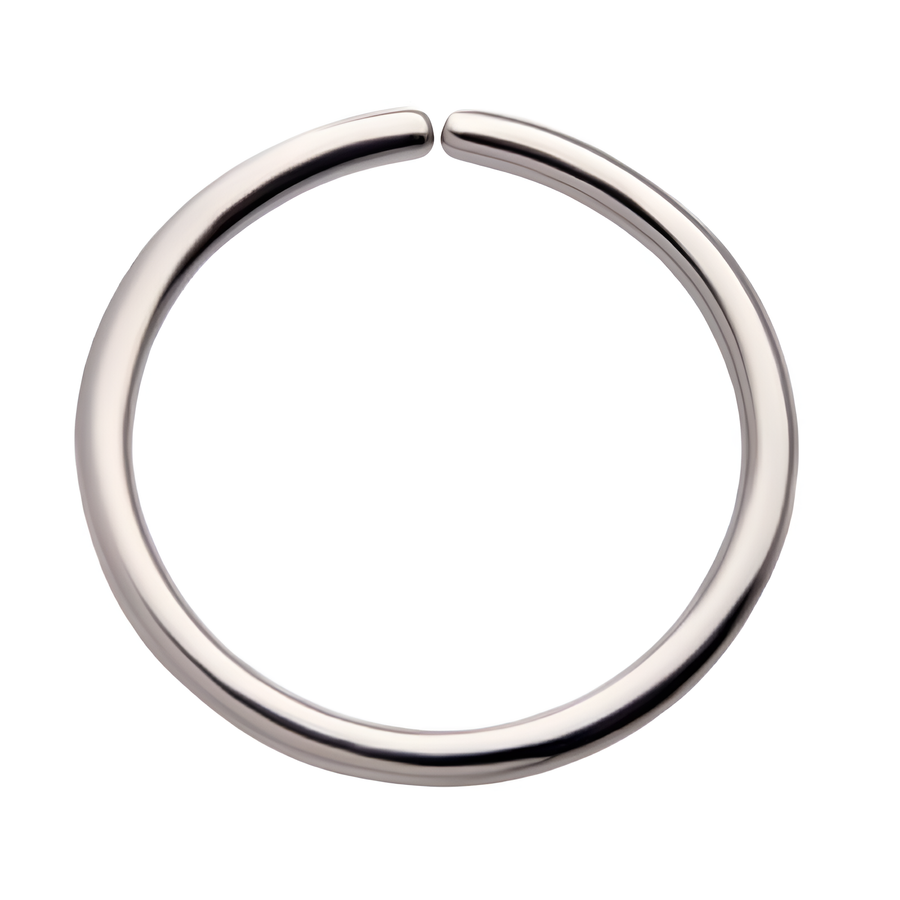 Titanium Seamless Split Ring