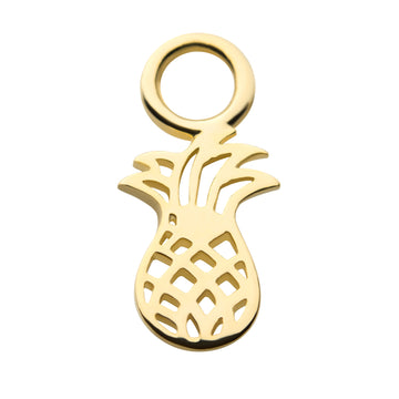 14Kt Yellow Gold Pineapple Charm