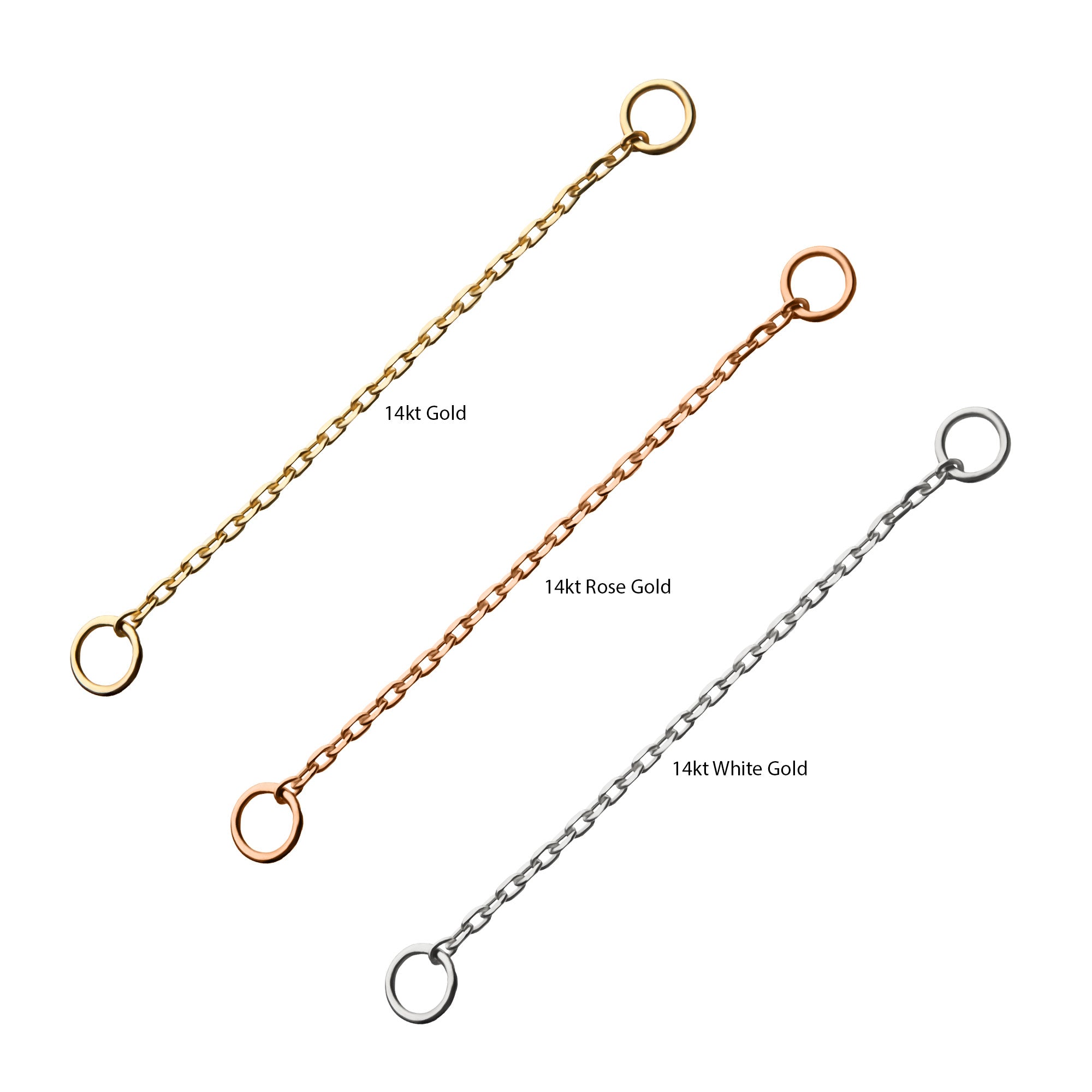 14Kt Gold Rolo Chain