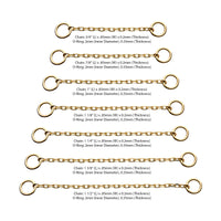 14Kt Gold Rolo Chain