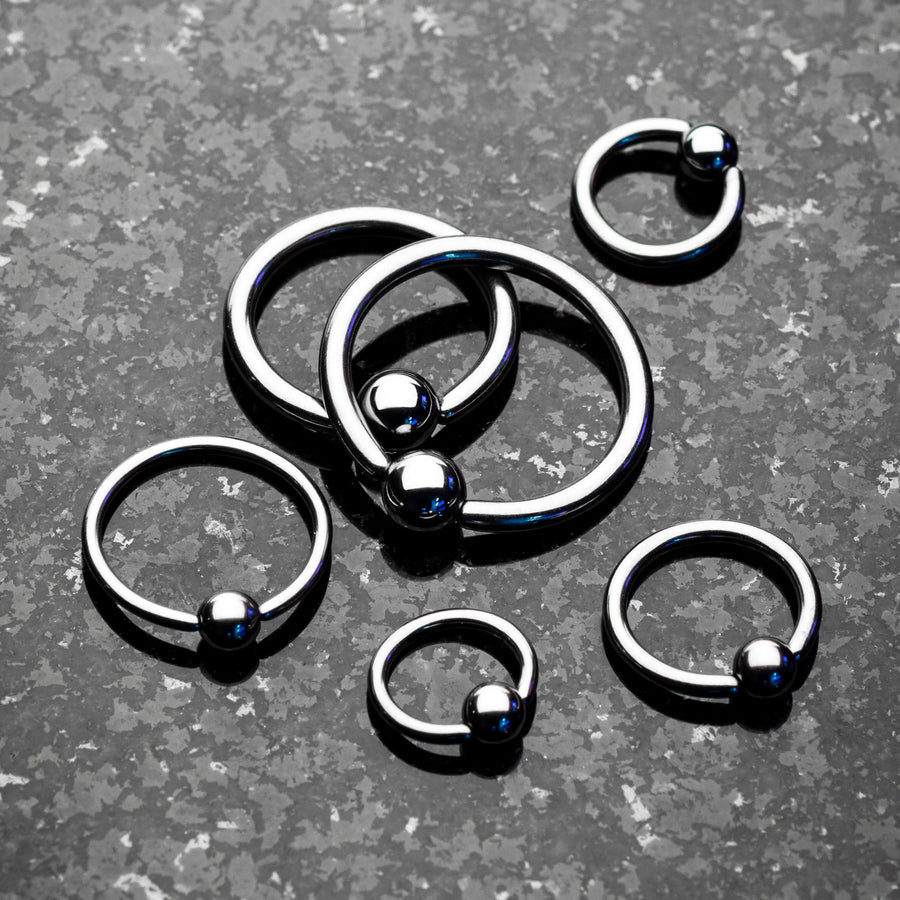 Niobium Titanium Captive Bead Ring