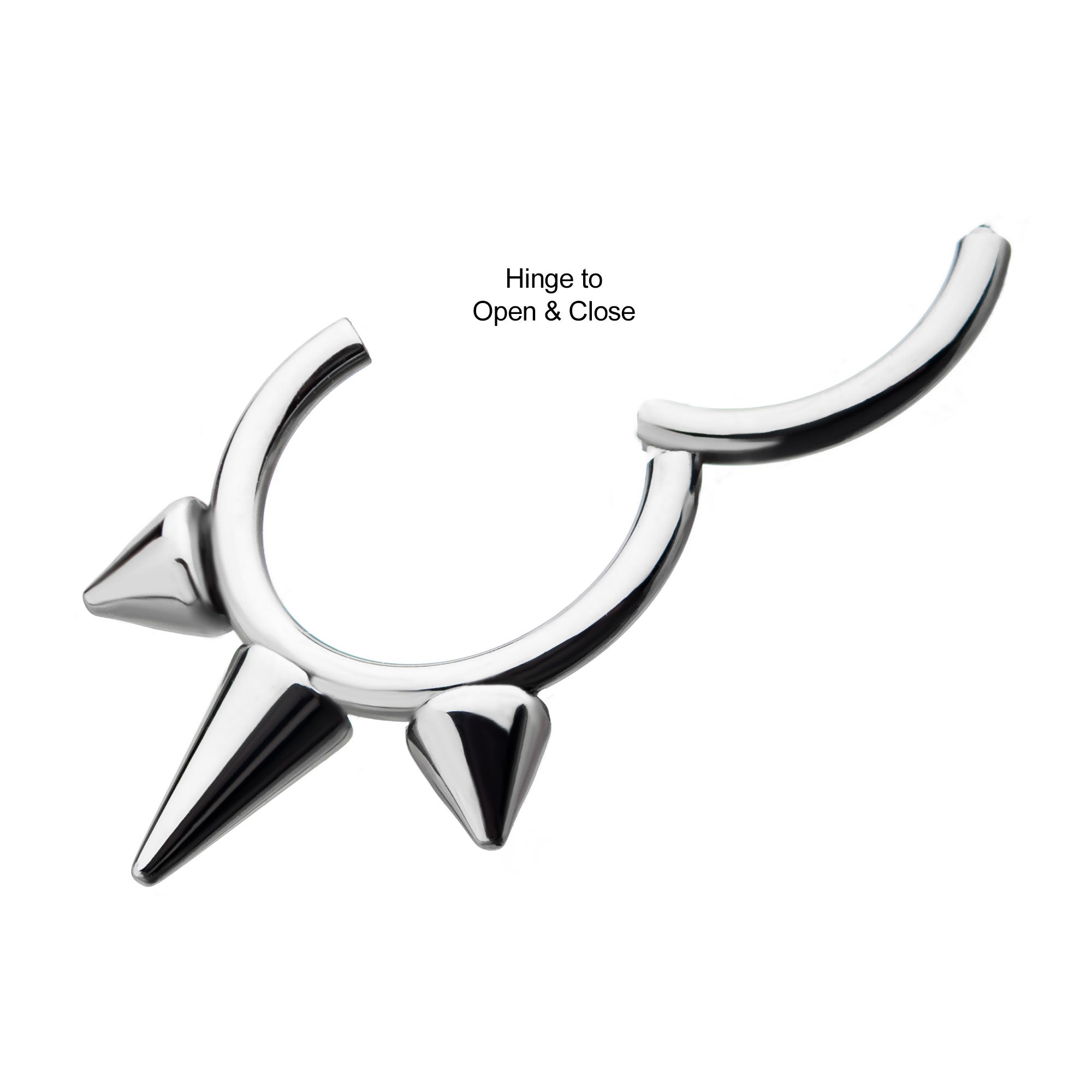 Titanium Spike Hinged Segment Clicker