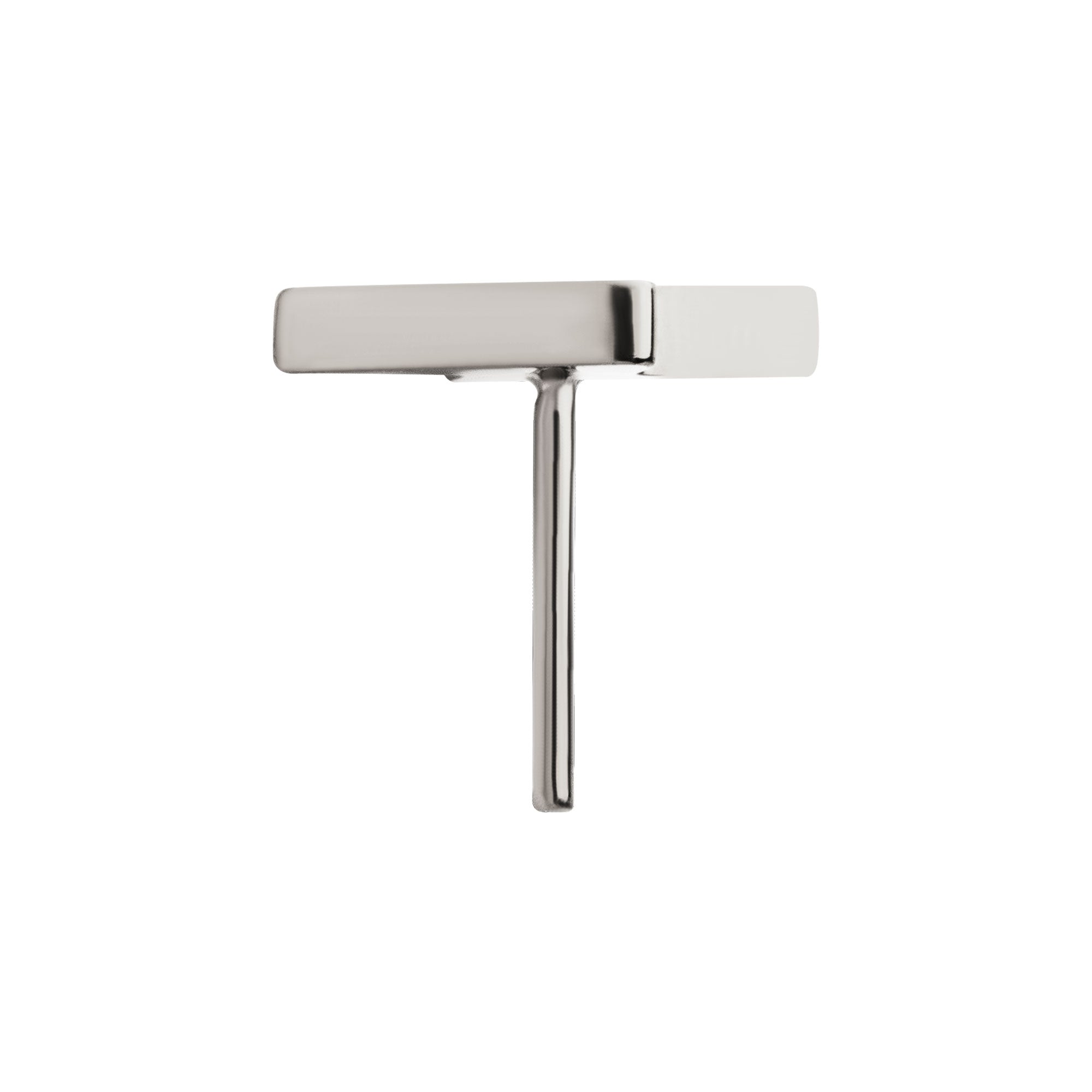 Titanium Threadless Short Lightning Bolt Top